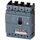 SIEMENS - Interruttore automatico 3VA6 UL Frame 600, classe del potere di interruzione H, 65 kA con 480 V a 4 poli