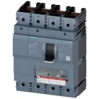 SIEMENS - Interruttore automatico 3VA6 UL Frame 600, classe del potere di interruzione L, 150 kA con 480 V a 4 poli