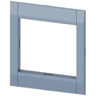 SIEMENS - Mostrina copriforo per sfinestratura su porta 76,2x70,7mm (LaxA) per 3VA51, a 3 poli con TMTU
