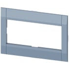 SIEMENS - Mostrina copriforo per sfinestratura su porta 101,6x45,65mm (LaxA) per 3VA51, a 4 poli senza TMTU