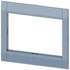 SIEMENS - Mostrina copriforo per sfinestratura su porta 101,6x70,7mm (LaxA) per 3VA51, a 4 poli con TMTU