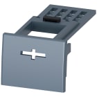 SIEMENS - Calotta coprimorsetti a 1 polo 1 pezzo, accessorio per: 3VA1 160