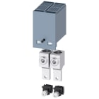 SIEMENS - Morsetto di collegamento per conduttore tondo, grande, 2 pezzi, accessorio per: 3VA1 160
