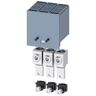SIEMENS - Morsetto di collegamento per conduttore tondo, grande, 3 pezzi, accessorio per: 3VA1 100/160