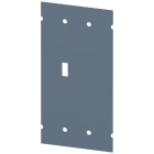 SIEMENS - Piastra disolamento DC, accessorio per: 3VA1 100/160 3P