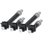 SIEMENS - Attacchi a bullone posteriori, 4 pezzi, accessori per: 3VA1 100/160