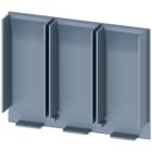 SIEMENS - Piastra di isolamento allungata, a 3 poli, 1 pezzo, accessori per: 3VA4/5 125