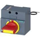 SIEMENS - Comando rotativo frontale OFF di emergenza IEC IP30/40, kit di illuminazione DC 24 V per 3VA5 125
