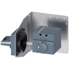 SIEMENS - Comando rotativo laterale, standard IEC IP65 con angolare di montaggio per 3VA5 125