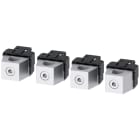SIEMENS - Morsetto per conduttori tondi Cu, 4 pezzi, accessori per: 3VA6 150/250