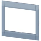 SIEMENS - Mostrina copriforo per sfinestratura su porta 104,6x80,8mm (LaxA) per comando a motore 3VA9277-0HC.0