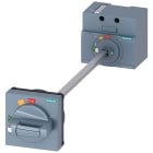 SIEMENS - Comando rotativo bloccoporta standard, rigido senza compensazione della tolleranza IEC IP65