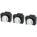 SIEMENS - Attacchi piatti posteriori a vite, 3 pezzi, accessori per: 3VA2 100/160/250