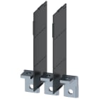 SIEMENS - Attacchi piatti a vite ad angolo retto 3 pezzi, accessori per: 3VA1 250 3VA92130QG00