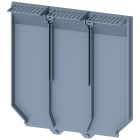 SIEMENS - Piastra disolamento divaricata, a 3 poli, 1 pezzo, accessorio per: 3VA2 100/160/250