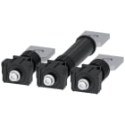 SIEMENS - Attacco piatto posteriore, 3 pezzi, accessori per: 3VA5 250