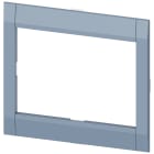 SIEMENS - Mostrina copriforo per sfinestratura su porta 104,6x75,8mm (LaxA) per comando a motore 3VA9277-0HA.0