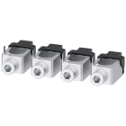 SIEMENS - Morsetto di collegamento per conduttore tondo TC1.4 6 AWG - 350 kcmil Cu, 4 pezzi per 3VA61/62