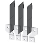 SIEMENS - Attacchi a sbarra anteriori divaricati, 4 pezzi, accessori per: 3VA2 100/160/250