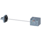 SIEMENS - Comando rotativo laterale standard IEC IP65, accessorio per: 3VA2 100/160/250