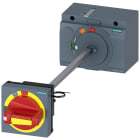 SIEMENS - Comando rotativo bloccoporta OFF di emergenza IEC IP65 per 3VA6 150/250 3VA5 250