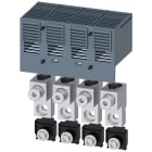 SIEMENS - Morsetto di collegamento per conduttore tondo TA2.8, 4 pezzi per 3VA53/54; 3VA63/64 bis 400A