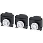 SIEMENS - Attacchi piatti posteriori a vite, 3 pezzi, accessori per: 3VA1 400/630 3VA2 400/630