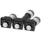 SIEMENS - Attacchi a bullone posteriori, 3 pezzi, accessori per: 3VA1 400/630 3VA2 400/630
