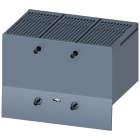 SIEMENS - Calotta coprimorsetti alta, a 3 poli, 1 pezzo, accessorio per: 3VA1 400/630 3VA2