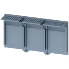 SIEMENS - Piastra disolamento allungata, a 3 poli, 1 pezzo, accessorio per: 3VA1 400/630 3VA2