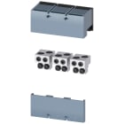SIEMENS - Morsetto di collegamento per conduttore tondo TA4.1 2x 400kcmil - 750kcmil per 2 cavi, 3 pezzi