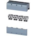 SIEMENS - Morsetto di collegamento per conduttore tondo TA4.1 2x 400kcmil - 750kcmil per 2 cavi, 4 pezzi