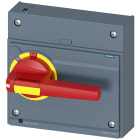 SIEMENS - Comando rotativo frontale OFF di emergenza IEC IP30/40 per 3VA55 3VA65/3VA66