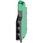 SIEMENS - Blocchetto di contatti di segnalazione intervento di protezione, contatti CO, tipo HQ (7 mm) accessori