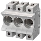 SIEMENS - NEOZED, base portafusibili, D02, a 3 poli, 63 A, Un AC: 400 V, Un DC: 250 V