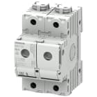 SIEMENS - MINIZED, sezionatore sottocarico con fusibile, D02, a 2 poli, In: 63 A, Un AC: 400 V