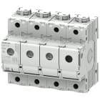 SIEMENS - MINIZED, sezionatore sottocarico con fusibile, D02, 3P+N, In: 63 A, Un AC: 400 V