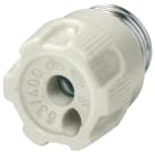 SIEMENS - Portacartuccia da avvitare NEOZED, porcellana, grandezza D01, 16 A, con foro di controllo