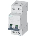 SIEMENS - Interruttore magnetotermico 400 V 10 kA, a 2 poli, B, 6 A