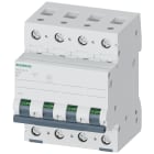 SIEMENS - Interruttore magnetotermico 400 V 10 kA, a 4 poli, B, 1 A