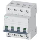 SIEMENS - Interruttore magnetotermico 400 V 10 kA, a 4 poli, C, 8 A