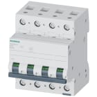 SIEMENS - Interruttore magnetotermico 400V 10kA, 3 poli+N, D, 0,5A