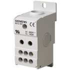 SIEMENS - Blocco distributore a 1 polo, 160A, 690V ingresso 1x 10-70mm² uscita 6x 2,5-16mm²