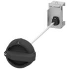 SIEMENS - Comando rotativo completo nero per 5SY, 5SP4, 5SL, 5TL1, 5TE2, 5TE8, 5SU1