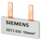 SIEMENS - Sbarra di collegamento a punte 10mm², monofase, 2x 1 fase, 33mm