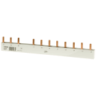 SIEMENS - sbarra di collegamento a punte, 16mm2 collegamento: trifase/+ 8x fase protetto contro i contatti accidentali per 1F, a 4 poli+8LS a 1 polo