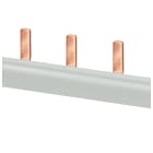 SIEMENS - Sbarra di collegamento a punte, monofase 10 mm², 13 punte, isolamento grigio