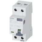 SIEMENS - Interruttore differenziale, a 2 poli, tipo AC, In: 40 A, 100 mA, Un AC: 230 V