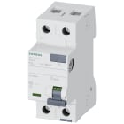 SIEMENS - Interruttore differenziale, a 2 poli, tipo AC, In: 80 A, 100 mA, Un AC: 230 V