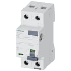 SIEMENS - Interruttore differenziale, a 2 poli, tipo AC, In: 63 A, 300 mA, Un AC: 230 V 5SV46160